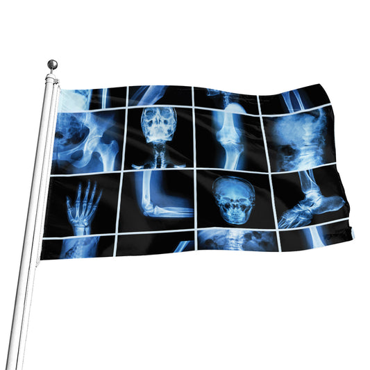 X-Ray Film Radiology Print Flag