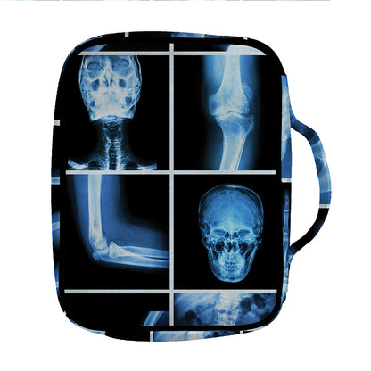 X-Ray Film Radiology Print Front Pocket Bible Bag