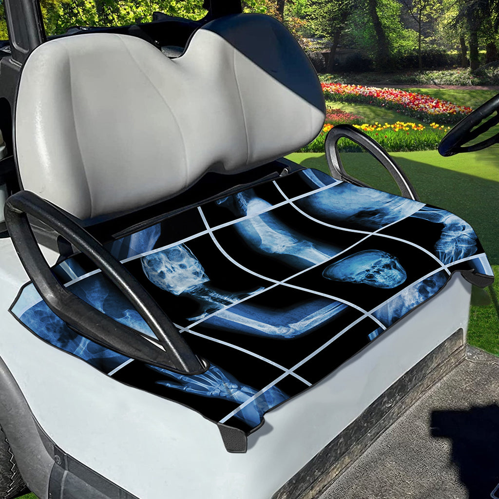 X-Ray Film Radiology Print Golf Cart Seat Cover