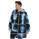 X-Ray Film Radiology Print Hoodie Blanket