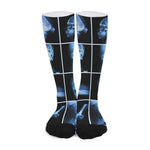 X-Ray Film Radiology Print Long Socks