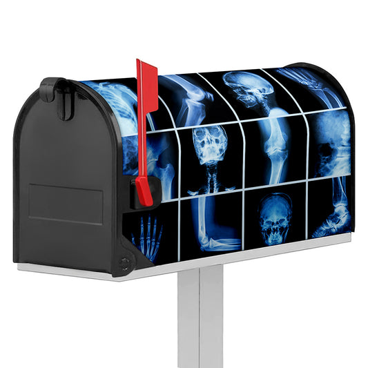 X-Ray Film Radiology Print Mailbox Cover