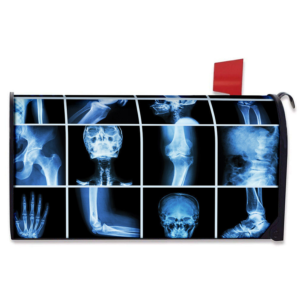 X-Ray Film Radiology Print Mailbox Cover