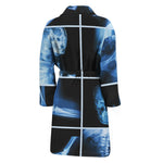 X-Ray Film Radiology Print Men's Bathrobe