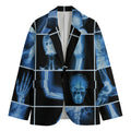 X-Ray Film Radiology Print Men's Blazer