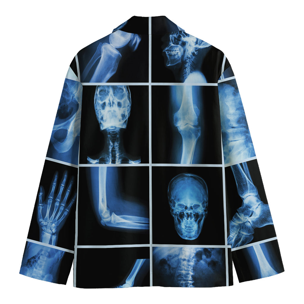 X-Ray Film Radiology Print Men's Blazer