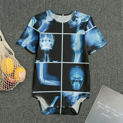 X-Ray Film Radiology Print Men's Bodysuit