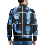 X-Ray Film Radiology Print Men's Bomber Jacket