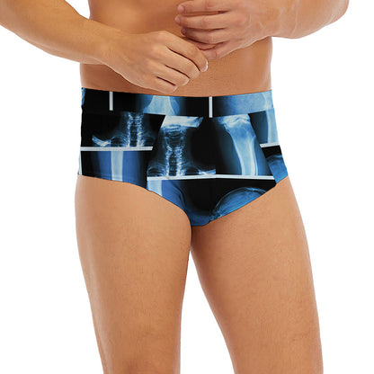 X-Ray Film Radiology Print Men's Briefs