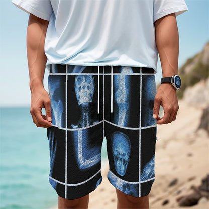 X-Ray Film Radiology Print Men's Cargo Shorts