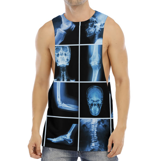 X-Ray Film Radiology Print Men's Muscle Tank Top