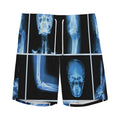 X-Ray Film Radiology Print Men's Athletic Shorts
