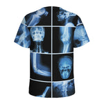 X-Ray Film Radiology Print Men's Sports T-Shirt