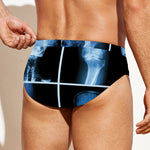 X-Ray Film Radiology Print Men's Swim Briefs