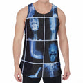 X-Ray Film Radiology Print Men's Velvet Tank Top