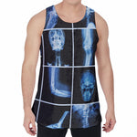 X-Ray Film Radiology Print Men's Velvet Tank Top