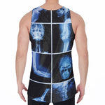 X-Ray Film Radiology Print Men's Velvet Tank Top