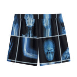 X-Ray Film Radiology Print Mesh Shorts