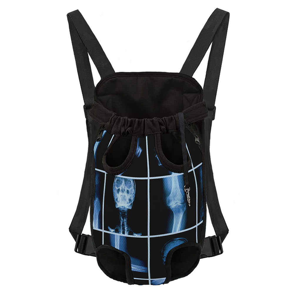 X-Ray Film Radiology Print Pet Carrier Backpack