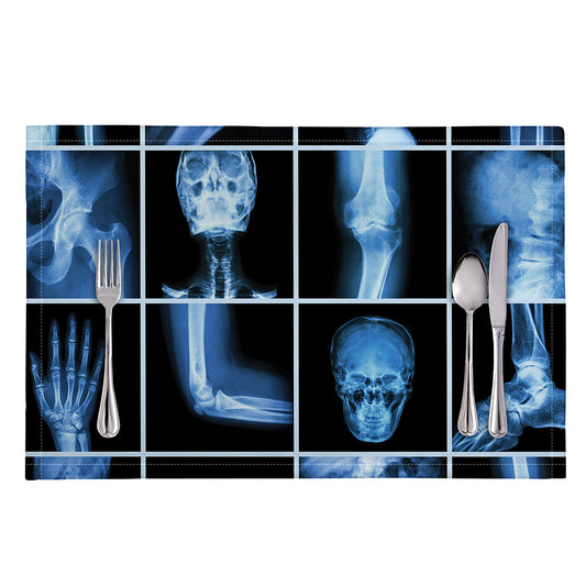 X-Ray Film Radiology Print Placemat