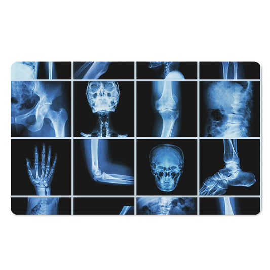 X-Ray Film Radiology Print Polyester Doormat
