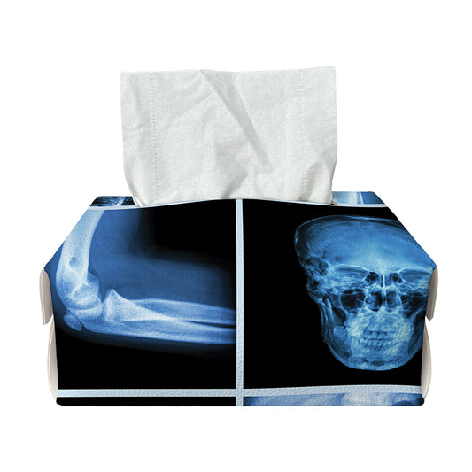 X-Ray Film Radiology Print Rectangle Tissue Box Cover