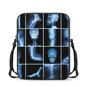 X-Ray Film Radiology Print Rectangular Crossbody Bag