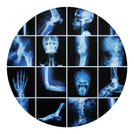 X-Ray Film Radiology Print Round Blanket