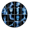 X-Ray Film Radiology Print Round Floor Mat