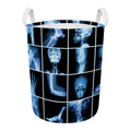 X-Ray Film Radiology Print Round Laundry Basket