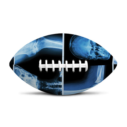 X-Ray Film Radiology Print Rugby Ball