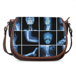 X-Ray Film Radiology Print Saddle Bag