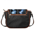 X-Ray Film Radiology Print Saddle Bag