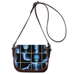 X-Ray Film Radiology Print Saddle Bag