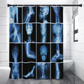X-Ray Film Radiology Print Shower Curtain