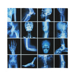 X-Ray Film Radiology Print Silk Bandana