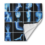 X-Ray Film Radiology Print Silk Bandana
