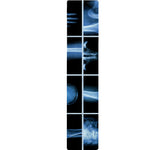 X-Ray Film Radiology Print Table Runner