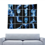 X-Ray Film Radiology Print Tapestry