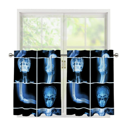 X-Ray Film Radiology Print Tier Curtains