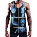 X-Ray Film Radiology Print Men's Workout Tank Top