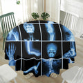 X-Ray Film Radiology Print Waterproof Round Tablecloth