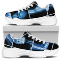 X-Ray Film Radiology Print White Chunky Shoes