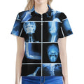X-Ray Film Radiology Print Women's Polo Shirt