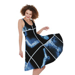 X-Ray Film Radiology Print Women's Sleeveless Dress