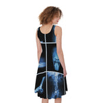 X-Ray Film Radiology Print Women's Sleeveless Dress