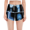 X-Ray Film Radiology Print Women's Split Running Shorts
