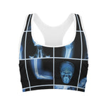X-Ray Film Radiology Print Women's Sports Bra