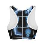 X-Ray Film Radiology Print Women's Sports Bra