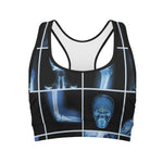 X-Ray Film Radiology Print Women's Sports Bra